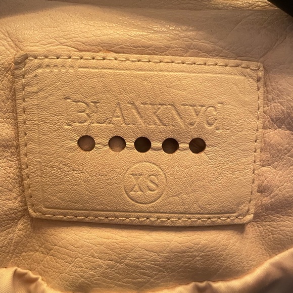 Blank NYC light pink pleather jacket. - Picture 3 of 3